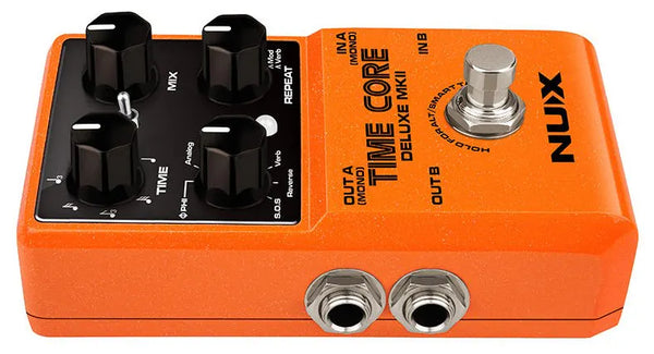 NUX | Time Core Deluxe Delay Pedal | Guitar FX : Amazon.co.uk: Musical  Instruments & DJ