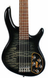 Cort Action Deluxe V Plus Bass Guitar (Trans Black)