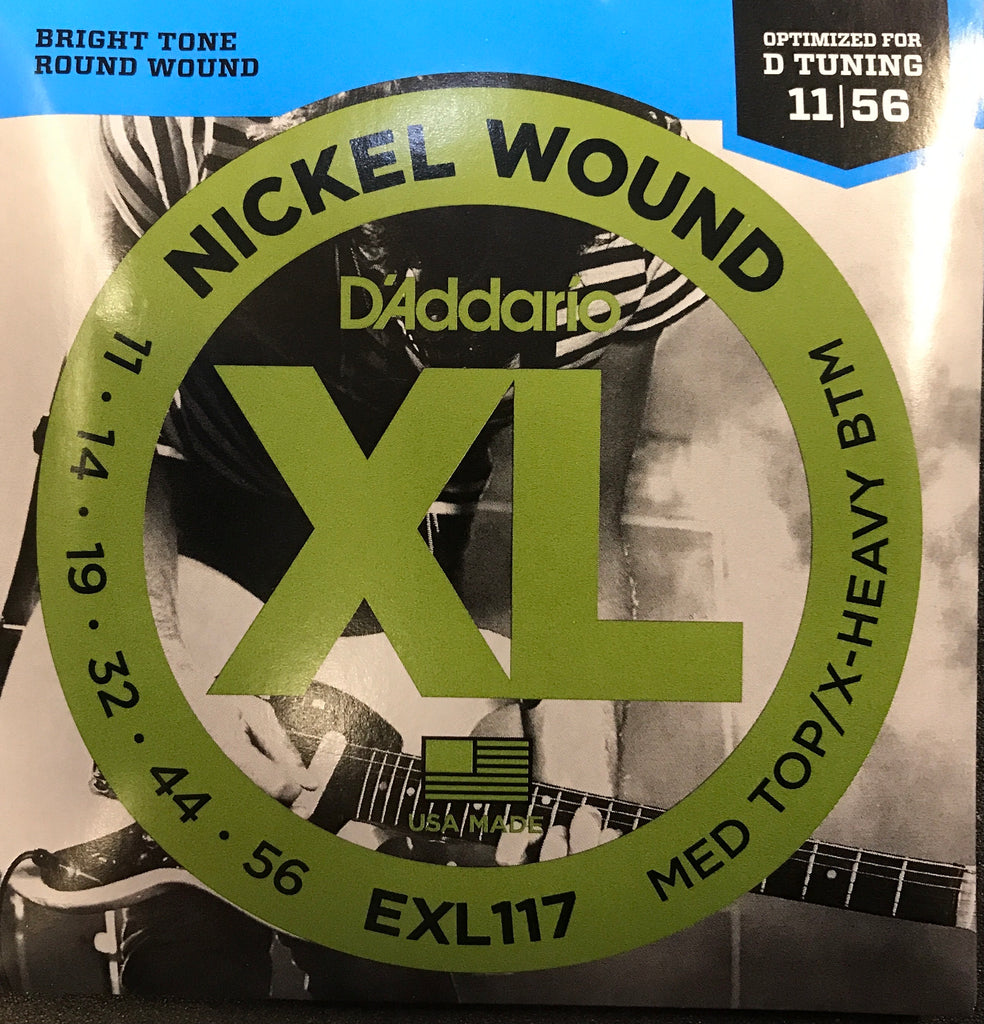 D’Addario - EXL117 Med Top/X Heavy Bottom