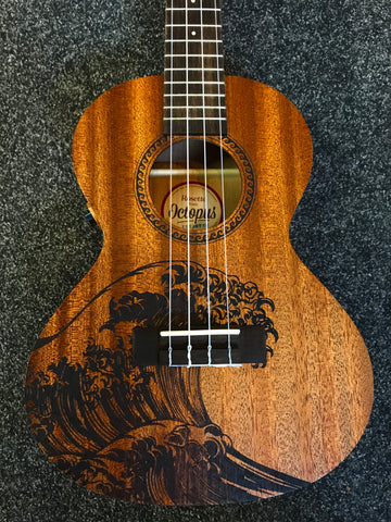 Octopus - Rosette Tenor Ukulele