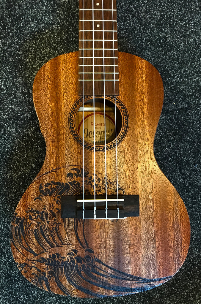 Octopus - Rosette Concert Ukulele
