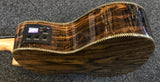 Blackwater Electro-Acoustic Concert Ukulele - Butterfly Wood