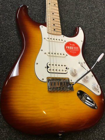 Squier - Affinity Stratocaster - Flame Maple Top HSS