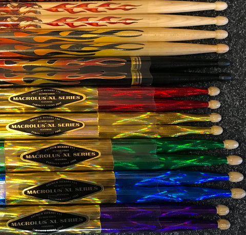 Hot Sticks - Coloured Drum Sticks