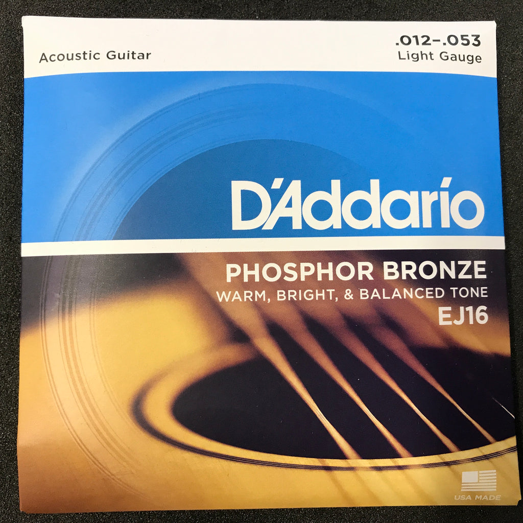 D’Addario - Phosphor Bronze:Light (EJ16)